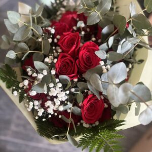 Ramo de 12 Rosas Rojas