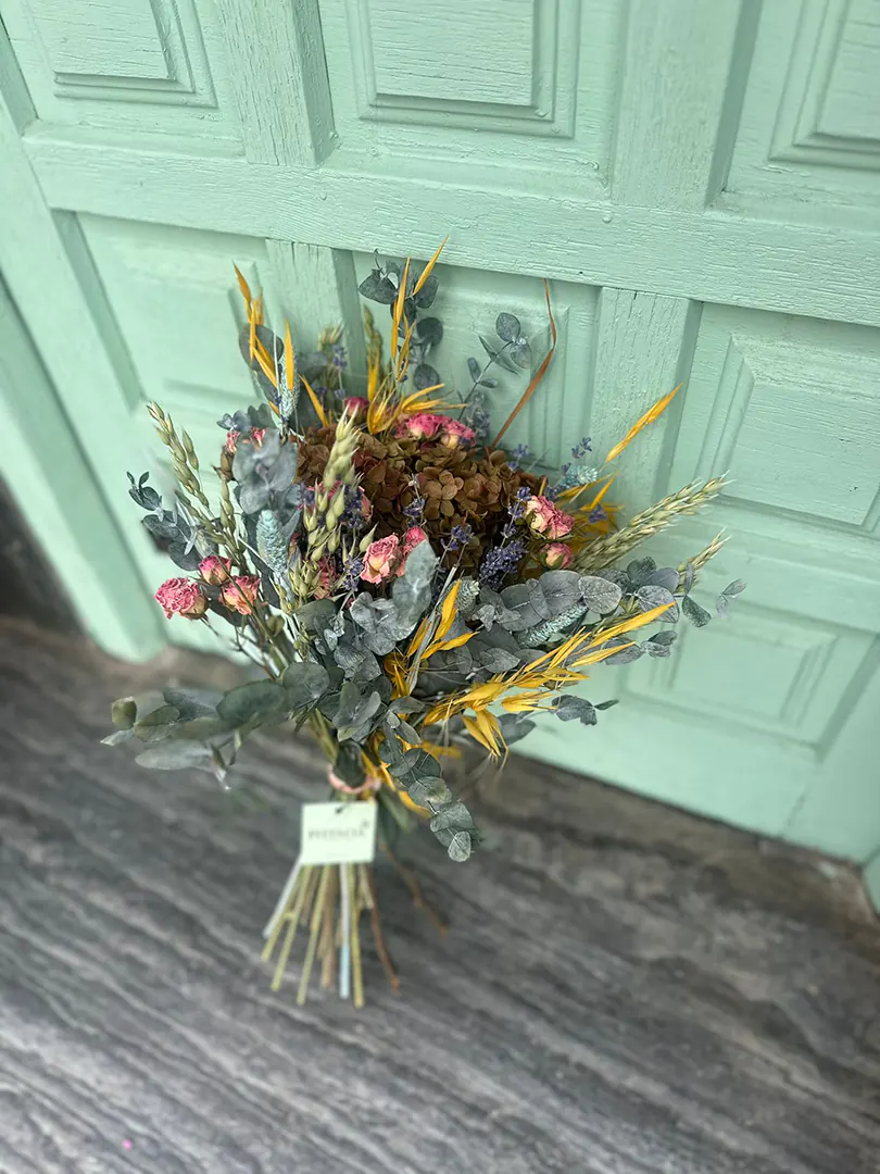Ramo romántico Gadea – Flor seca y preservada